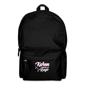 Karen poussée par la rage, les mèmes drôles de Karen - Sac à dos - noir - Devant