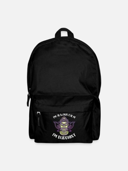 Buddhismus Buddha - Rucksack - Schwarz