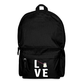 Turkish Coffee Cezve Design - Backpack - black - Front