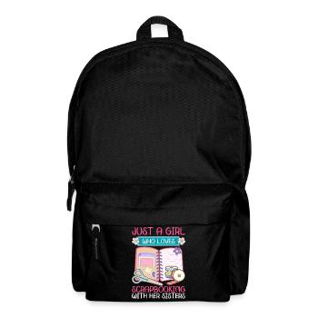 Scrapbooker - Rucksack - Schwarz - Vorne
