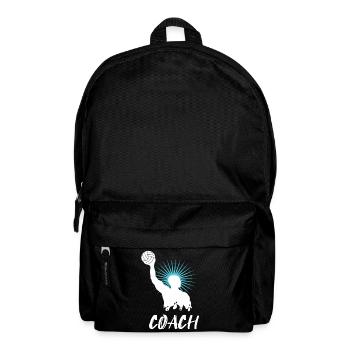 Wasserball Coach Wasser Polo - Rucksack - Schwarz - Vorne