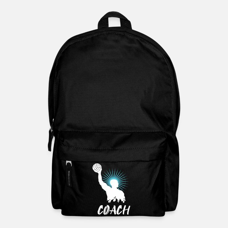 Wasserball Coach Wasser Polo - Rucksack - Schwarz