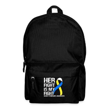 Down Syndrome Awareness - Rucksack - Schwarz - Vorne