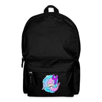 Girl - 4th Birthday Mermaid Daughter - Backpack - black - Front