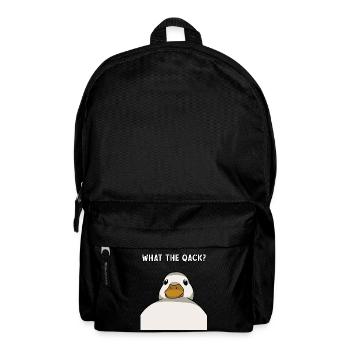 Drôle de canard disant canards humour Qu’est-ce que le qack - Sac à dos - noir - Devant