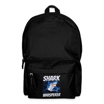 Shark Whisperer Shark Whisperer Shark Tooth Shark Sharks - Sac à dos - noir - Devant