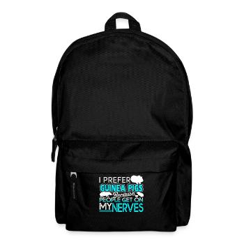 Guinea Pig I Prefer Guinea Pig - Backpack - black - Front