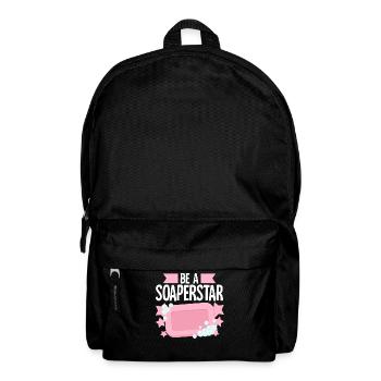 Fabrication de savon, savonnier, savonologue - Sac à dos - noir - Devant