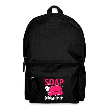 Soap Making, Soap Maker, Soapologist - Backpack - black - Front