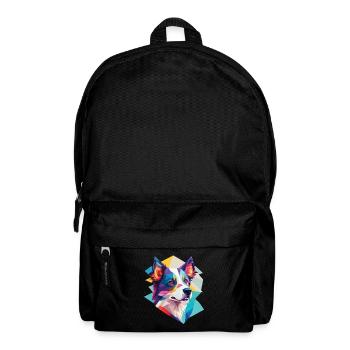 Border Collie Dogs Design Collie Dog Puppy Animal - Backpack - black - Front