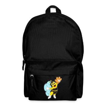 Bee Baseball Baseball Glove - Backpack - black - Front
