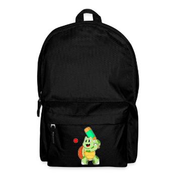 Turtle Cricket Cricket Bats - Backpack - black - Front