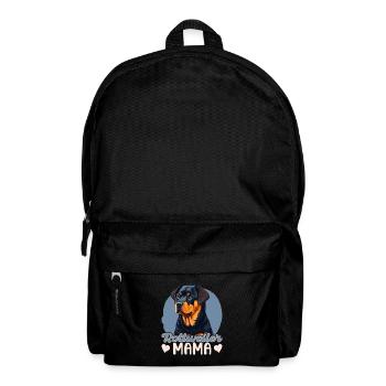 Maman Rottweiler - Sac à dos - noir - Devant
