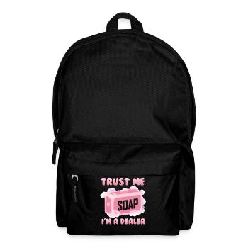 Fabrication de savon, savonnier, savonologue - Sac à dos - noir - Devant