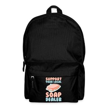 Soap Making, Soap Maker, Soapologist - Backpack - black - Front