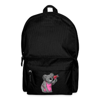 Koala Hairdresser Sèche-cheveux - Sac à dos - noir - Devant