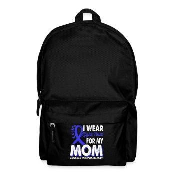 Wear light blue for Month of Consciousness - Backpack - black - Front