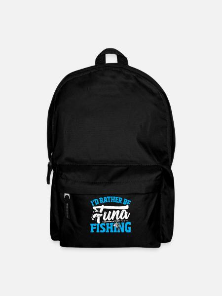 Je préfère pêcher le thon - Sac à dos - noir