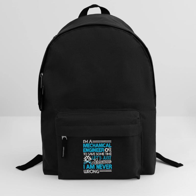 Mechanical Engineer I'm Never Wrong Backpack