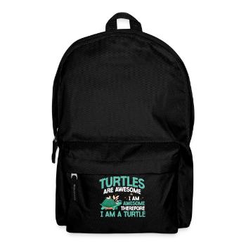 Sea Turtle Tortoise Turtles Are - Rucksack - Schwarz - Vorne