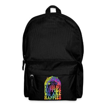 Paix Gentillesse - Sac à dos - noir - Devant