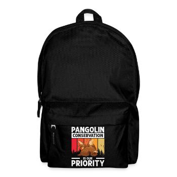 Pangolin-erhaltung, Pangolin-liebhaber, - Rucksack - Schwarz - Vorne