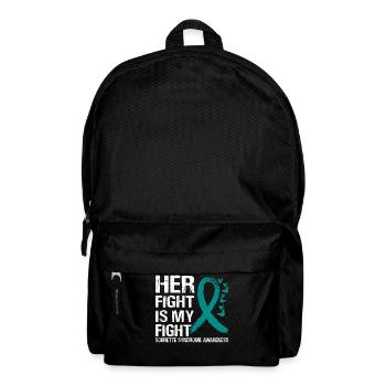 Ihr Kampf gegen Tourette Syndrom Awareness - Rucksack - Schwarz - Vorne