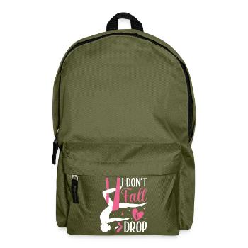 Aerial Silk Aerialist - Backpack - olive green - Front