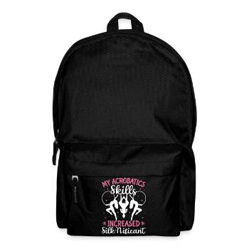 Acrobate de soie aérienne - Sac à dos - noir - Devant