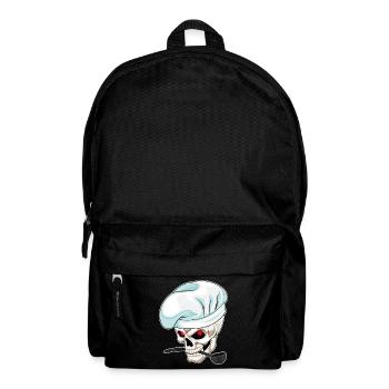 Skull Cooking Cooking Spoon Cooking - Backpack - black - Front