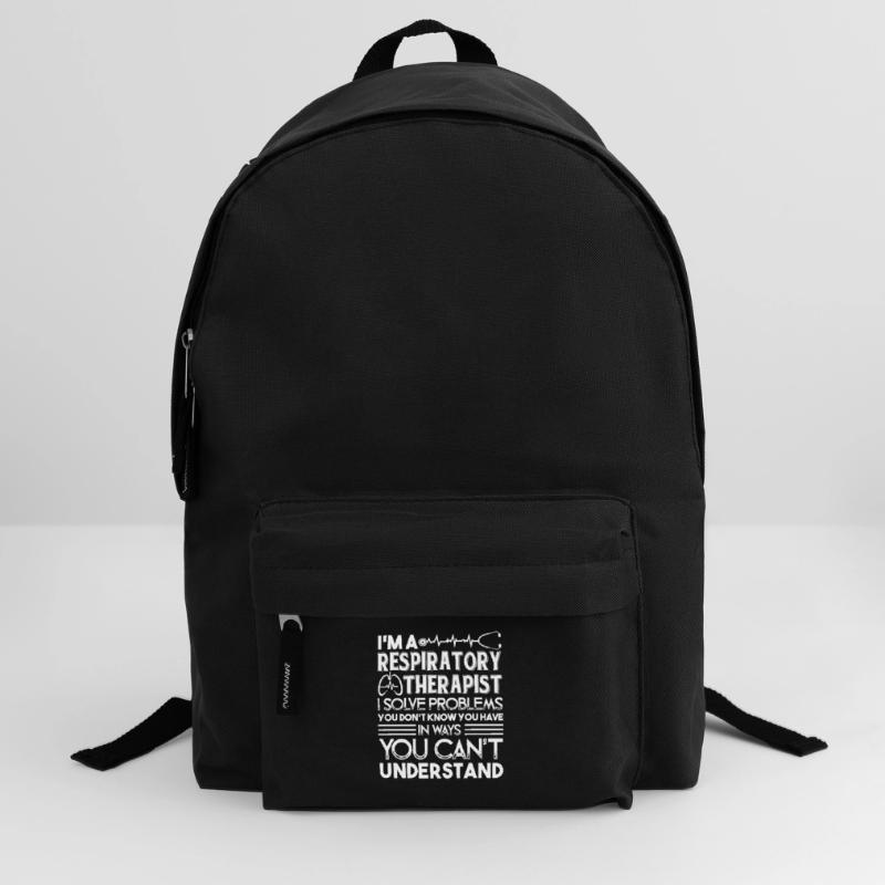 Respiratory Therapist I Solve Problems Backpack