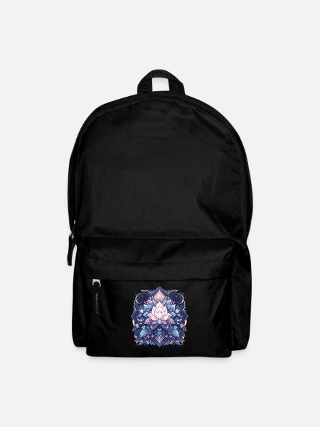 Fleur de lotus - Sac à dos - noir