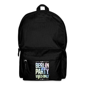 Berlin Party Vibes - Backpack - black - Front