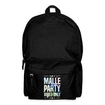 Malle Party Vibes - Backpack - black - Front