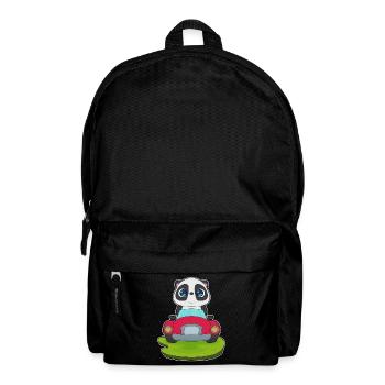 Panda Car - Backpack - black - Front