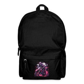 Supermotard Motocross Moto Moto Moto - Sac à dos - noir - Devant