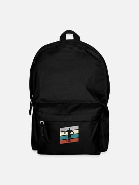 body building retro - Rucksack - Schwarz