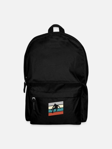 Skating Retro - Rucksack - Schwarz
