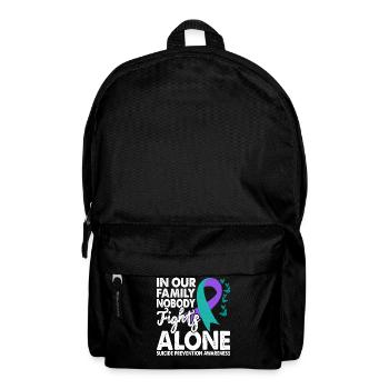 No One Fights Alone Suicide Prevention - Backpack - black - Front