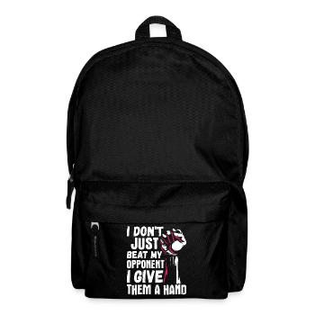 Arm wrestling arm wrestler - Backpack - black - Front