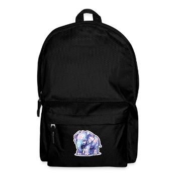 Elefant Elefanten Elefanten Baby Dickhäuter - Rucksack - Schwarz - Vorne