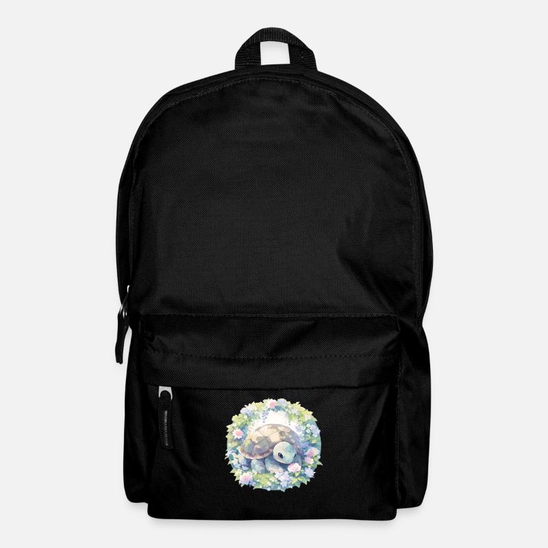 Schildkröte Echse Schildkröte Baby Schildkröten - Rucksack - Schwarz