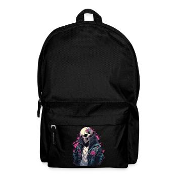 Crâne Crâne Crânes Crâne Squelette - Sac à dos - noir - Devant