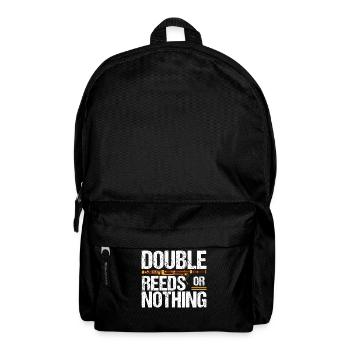 Fagott Fagottist - Rucksack - Schwarz - Vorne