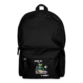 Nuklearingenieur für Kernkraftwerk und Kernenergie - Rucksack - Schwarz - Vorne