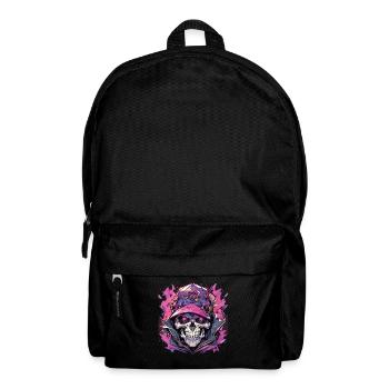 Crâne Crâne Crânes Crâne Squelette - Sac à dos - noir - Devant