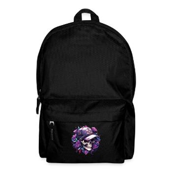 Crâne Crâne Crânes Crâne Squelette - Sac à dos - noir - Devant