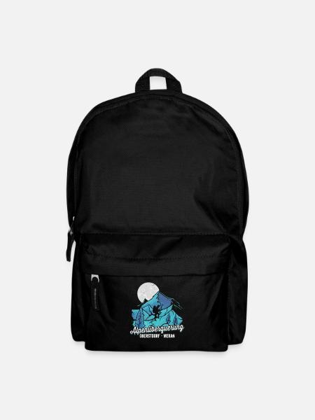 Alpenüberquerung Oberstdorf Meran Pilgerweg - Rucksack - Schwarz