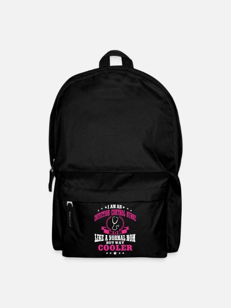 Lustige Hygiene KrankenschwesterMama - Rucksack - Schwarz
