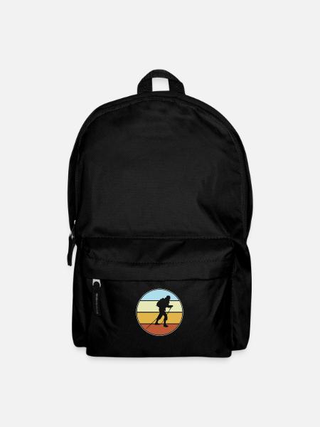 Wandern Retro - Rucksack - Schwarz
